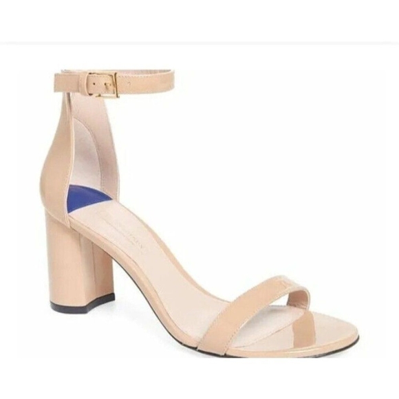 STUART WEITZMAN THE 75LESSNUDIST SANDAL ADOBE BEIGE SIZE 4,5  $398 - Picture 2 of 11
